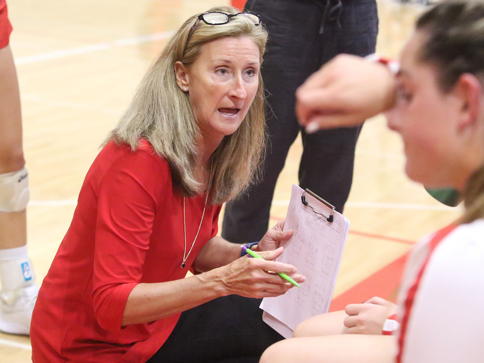 Ursuline vs. Visitation volleyball